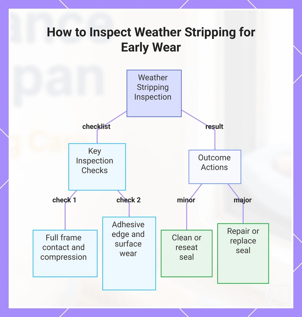 How to Inspect Weather Stripping for Early Wear