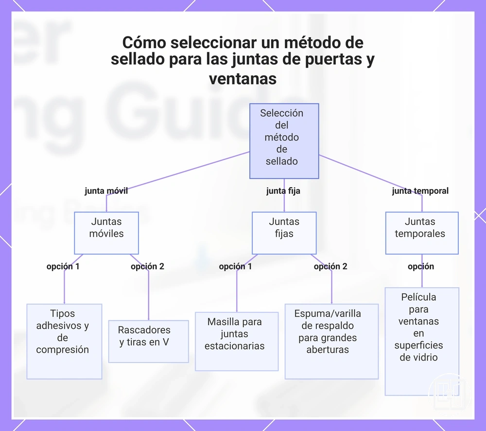 Cómo seleccionar un método de sellado para las juntas de puertas y ventanas